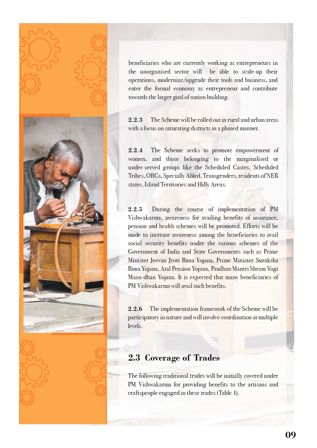 PM Vishwakarma Guidelines